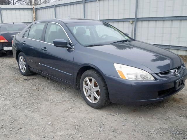 1HGCM66574A023770 - 2004 HONDA ACCORD EX GRAY photo 1