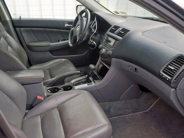 1HGCM66574A023770 - 2004 HONDA ACCORD EX GRAY photo 5