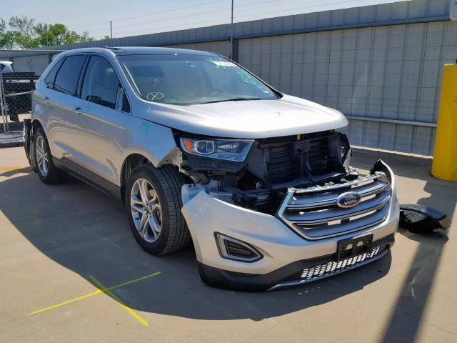 2FMPK3K92HBB62157 - 2017 FORD EDGE TITAN SILVER photo 1