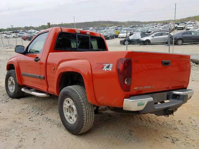 1GCDT44E988190870 - 2008 CHEVROLET COLORADO L ORANGE photo 3