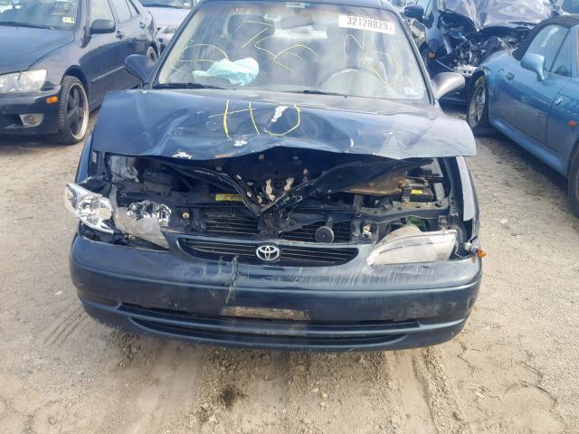 2T1BR12E6XC254857 - 1999 TOYOTA COROLLA VE GREEN photo 9