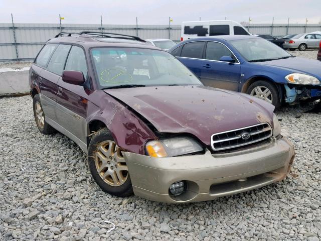 4S3BH686717603551 - 2001 SUBARU LEGACY OUT SILVER photo 1