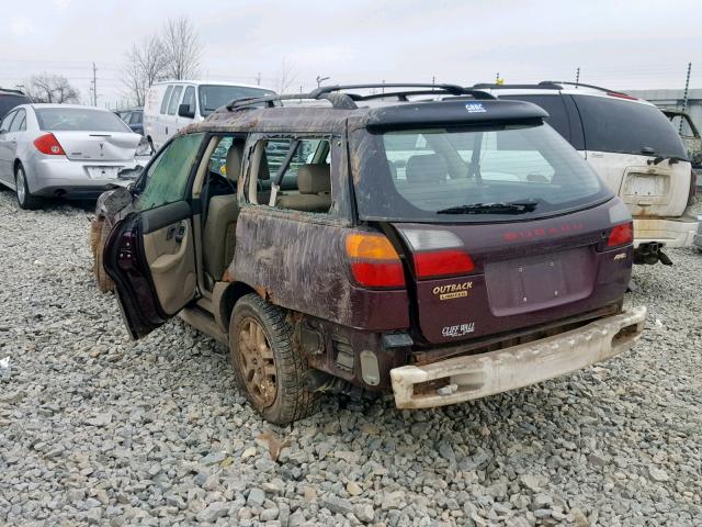 4S3BH686717603551 - 2001 SUBARU LEGACY OUT SILVER photo 3