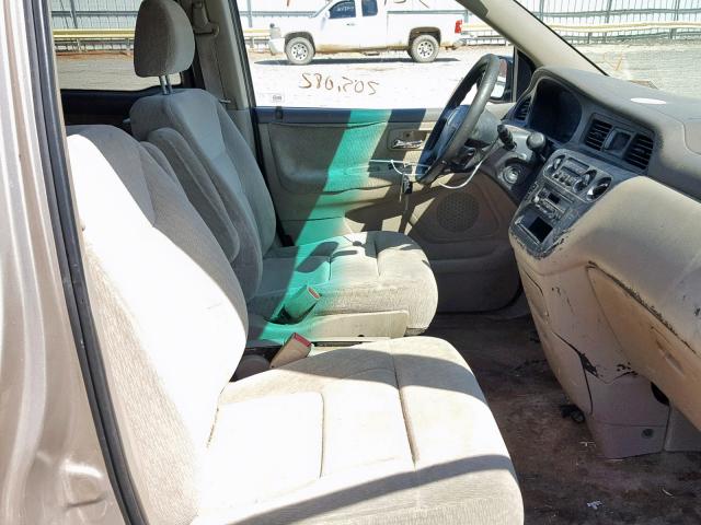 5FNRL18593B137190 - 2003 HONDA ODYSSEY LX TAN photo 5