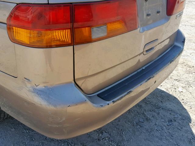 5FNRL18593B137190 - 2003 HONDA ODYSSEY LX TAN photo 9