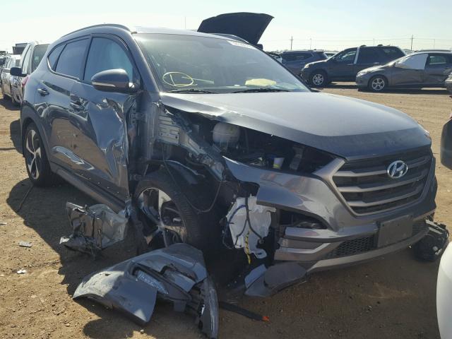 KM8J3CA23GU113338 - 2016 HYUNDAI TUCSON LIM GRAY photo 1