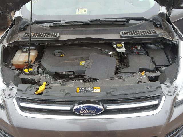 1FMCU0JX6EUA03039 - 2014 FORD ESCAPE TIT GRAY photo 7