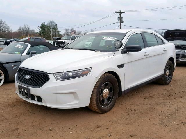 1FAHP2MK1FG149254 - 2015 FORD TAURUS POL WHITE photo 2