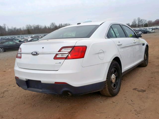 1FAHP2MK1FG149254 - 2015 FORD TAURUS POL WHITE photo 4