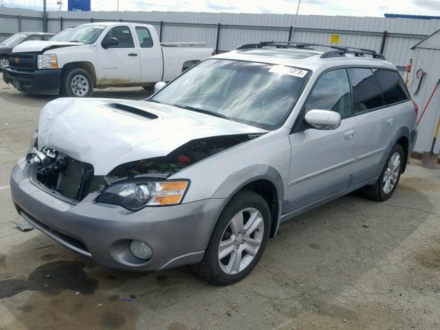 4S4BP67C354326491 - 2005 SUBARU LEGACY OUT SILVER photo 2