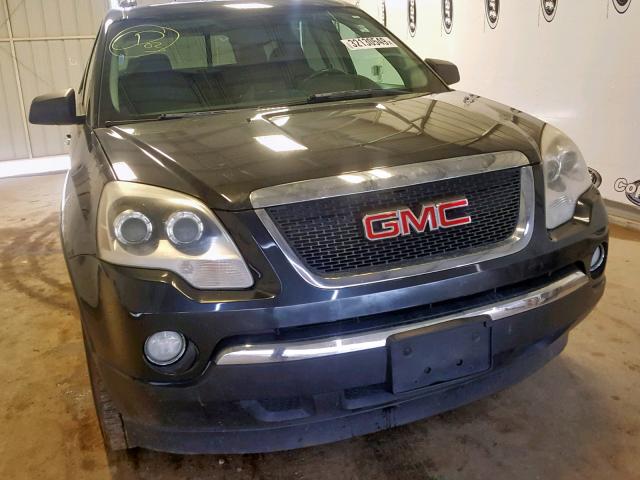 1GKER13D39J172695 - 2009 GMC ACADIA SLE BLACK photo 9