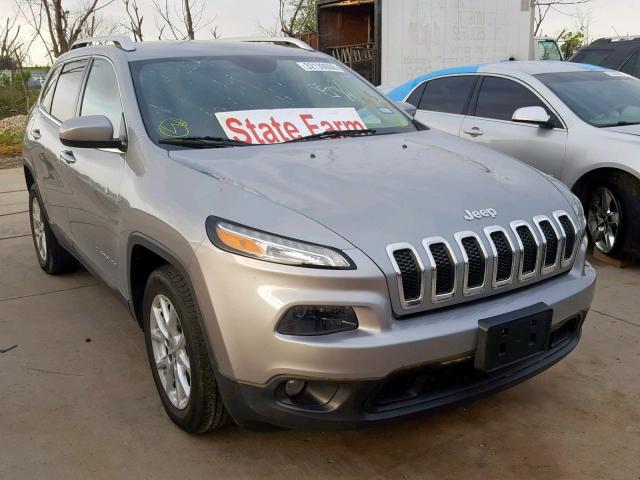 1C4PJLCS0FW632433 - 2015 JEEP CHEROKEE L GRAY photo 1