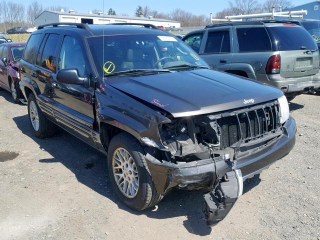 1J8GW58N34C370379 - 2004 JEEP GRAND CHER GRAY photo 1