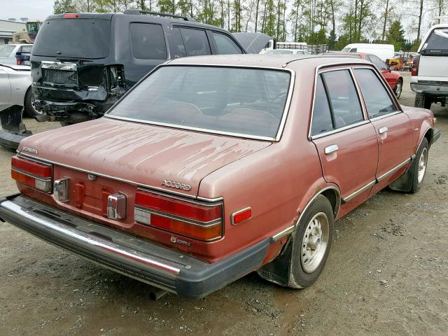 SMK2105052 - 1980 HONDA ACCORD RED photo 4