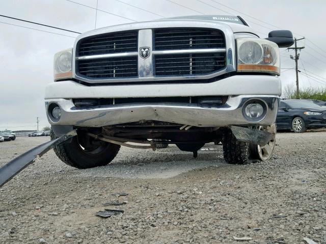 1D7KS28C06J123786 - 2006 DODGE RAM 2500 S WHITE photo 9