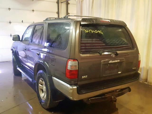 JT3HN86R7V0093894 - 1997 TOYOTA 4RUNNER SR BROWN photo 3