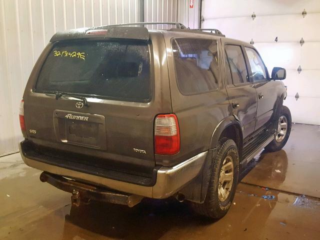 JT3HN86R7V0093894 - 1997 TOYOTA 4RUNNER SR BROWN photo 4