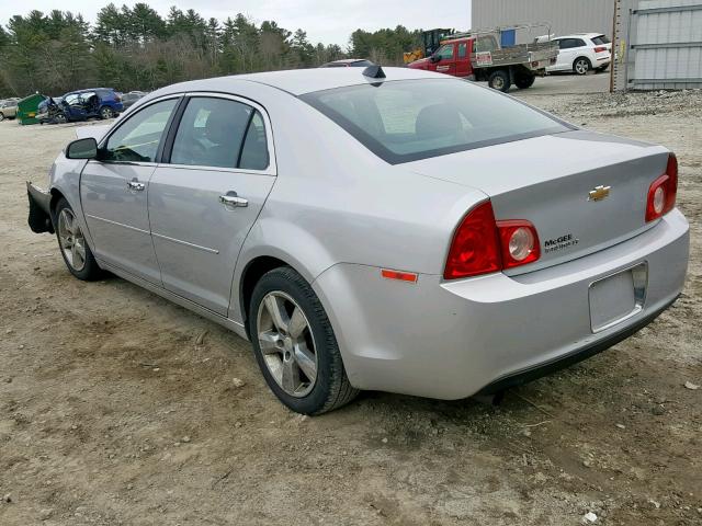 1G1ZD5E01CF283844 - 2012 CHEVROLET MALIBU 2LT SILVER photo 3