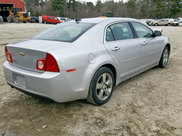 1G1ZD5E01CF283844 - 2012 CHEVROLET MALIBU 2LT SILVER photo 4