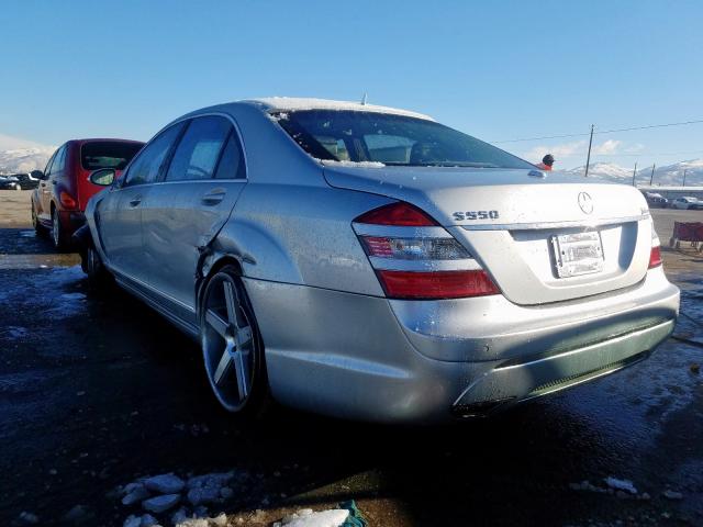 WDDNG71XX7A041039 - 2007 MERCEDES-BENZ S 550  photo 3