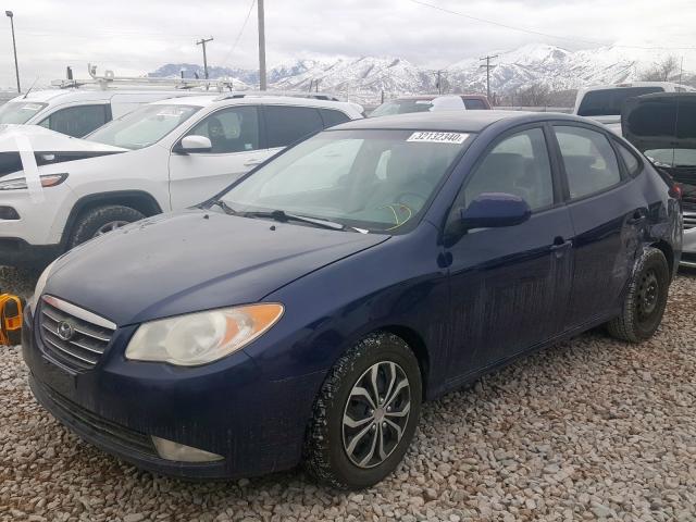 KMHDU46D17U068460 - 2007 HYUNDAI ELANTRA GLS  photo 2