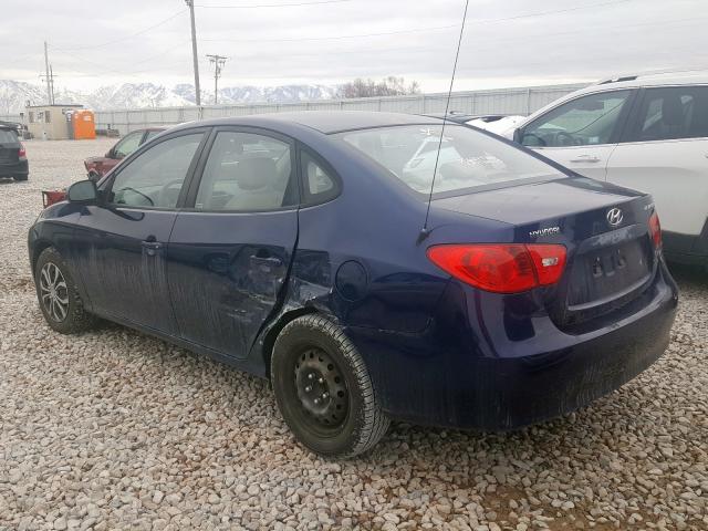 KMHDU46D17U068460 - 2007 HYUNDAI ELANTRA GLS  photo 3