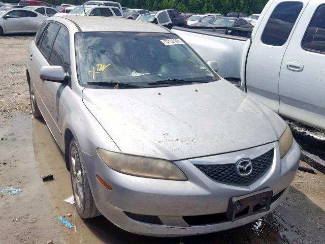 1YVHP82D055M30094 - 2005 MAZDA 6 S SILVER photo 1