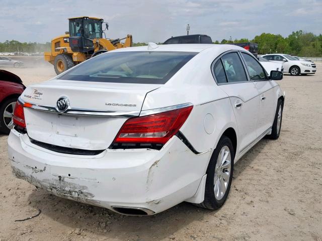 1G4GB5G39FF273588 - 2015 BUICK LACROSSE WHITE photo 4