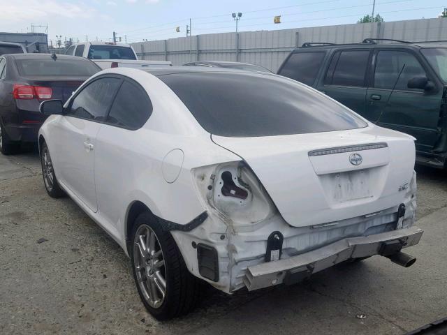 JTKDE177860110436 - 2006 TOYOTA SCION TC თეთრი ფოტო 3