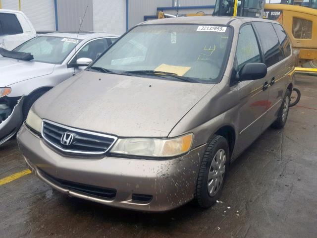 5FNRL18573B022216 - 2003 HONDA ODYSSEY LX TAN photo 2