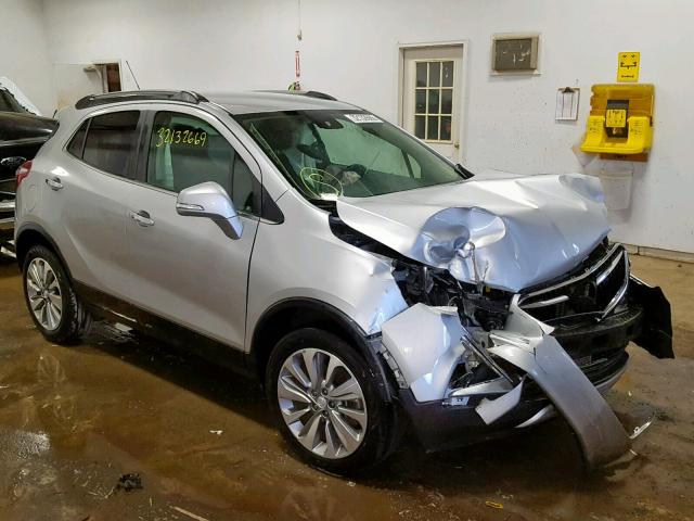 KL4CJASBXHB035220 - 2017 BUICK ENCORE PRE SILVER photo 1