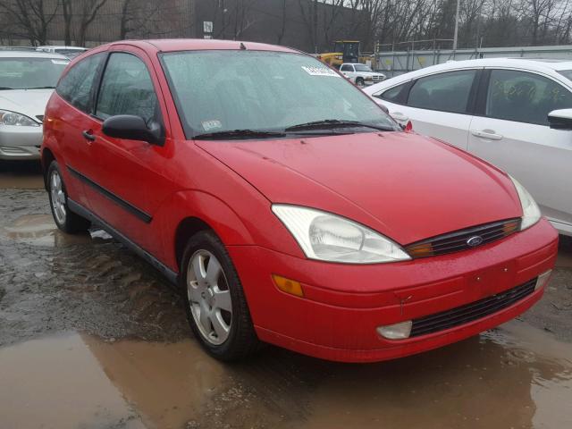 3FAFP31312R239985 - 2002 FORD FOCUS ZX3 RED photo 1