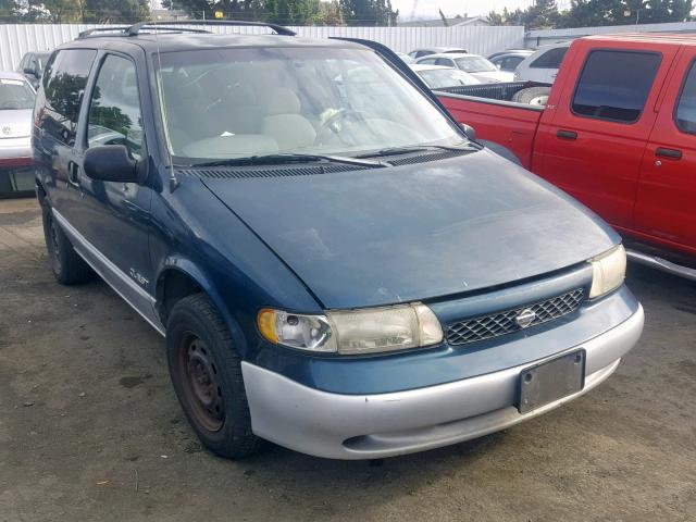 4N2ZN1116WD823827 - 1998 NISSAN QUEST XE GREEN photo 1