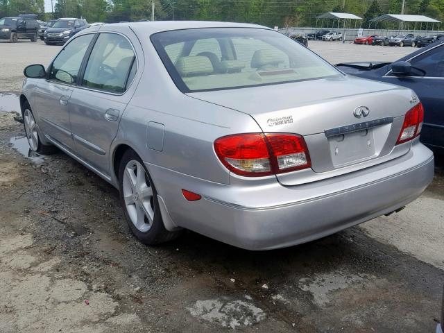 JNKDA31A42T016564 - 2002 INFINITI I35 SILVER photo 3