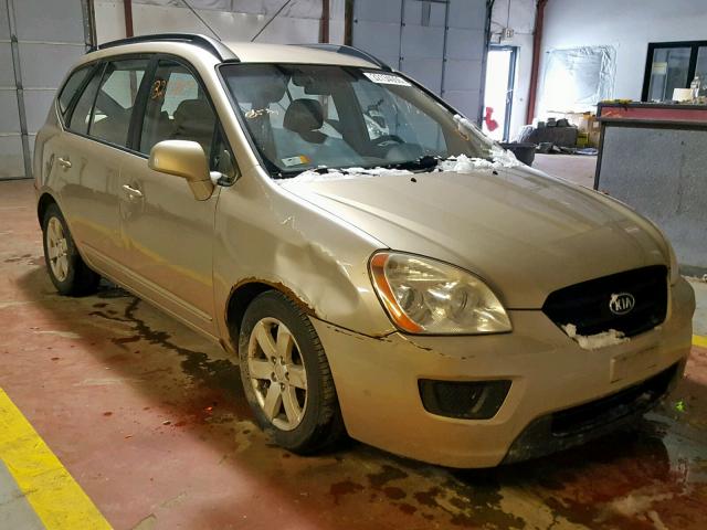 KNAFG526X87154655 - 2008 KIA RONDO LX GOLD photo 1