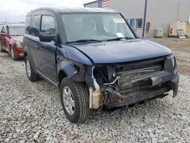 5J6YH28683L048990 - 2003 HONDA ELEMENT EX BLUE photo 1