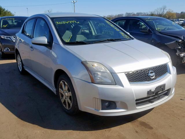 3N1AB6AP4BL624504 - 2011 NISSAN SENTRA 2.0 SILVER photo 1