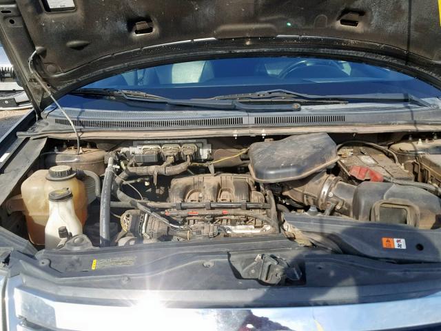 2FMDK38C18BA66963 - 2008 FORD EDGE SEL BLACK photo 7