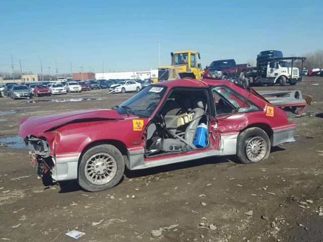 1FABP42E6JF228352 - 1988 FORD MUSTANG GT RED photo 9