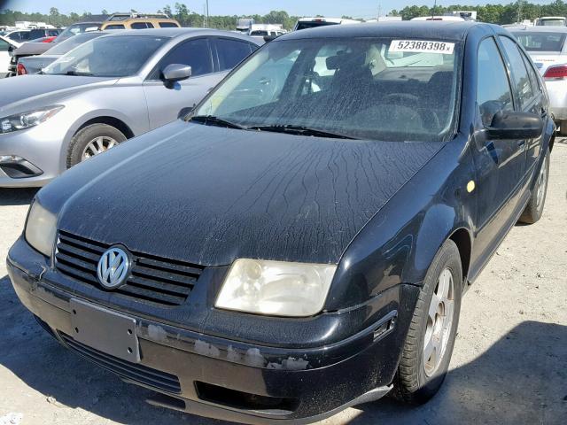 3VWSC29M1YM072865 - 2000 VOLKSWAGEN JETTA GLS BLACK photo 2