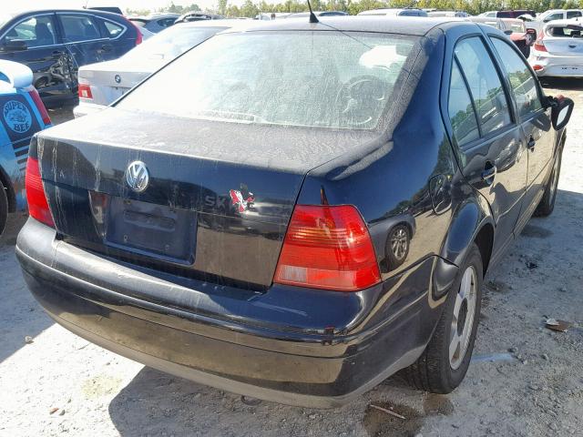 3VWSC29M1YM072865 - 2000 VOLKSWAGEN JETTA GLS BLACK photo 4