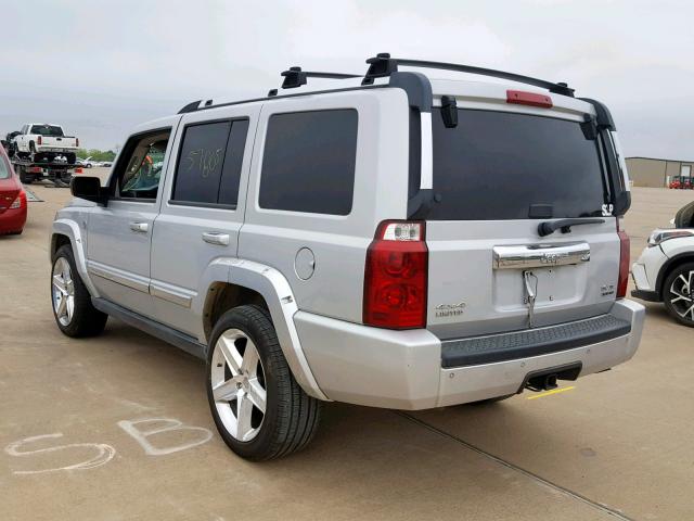 1J8HG58296C191368 - 2006 JEEP COMMANDER SILVER photo 3