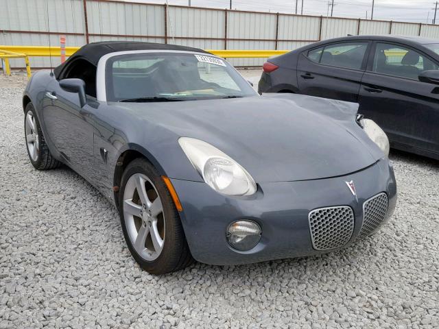 1G2MC35B58Y114520 - 2008 PONTIAC SOLSTICE GRAY photo 1