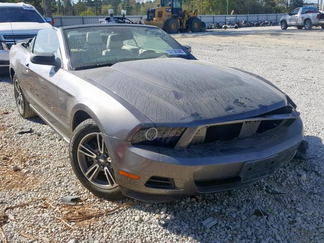 1ZVBP8EM7B5111310 - 2011 FORD MUSTANG GRAY photo 1