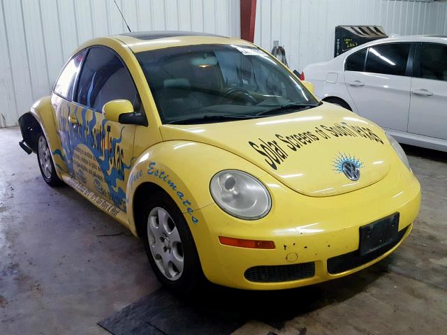 3VWRW31C89M508921 - 2009 VOLKSWAGEN NEW BEETLE Gelb Foto 1