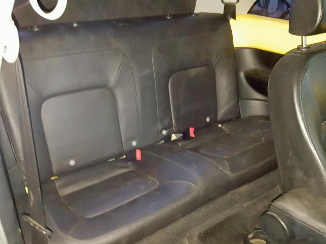3VWRW31C89M508921 - 2009 VOLKSWAGEN NEW BEETLE Gelb Foto 6