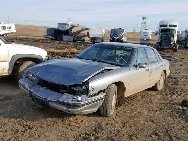 1G4HR53LXPH410582 - 1993 BUICK LESABRE LI SILVER photo 2