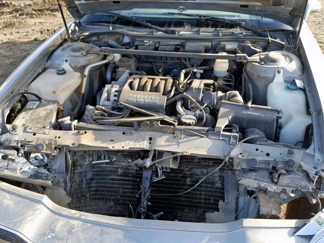 1G4HR53LXPH410582 - 1993 BUICK LESABRE LI SILVER photo 7