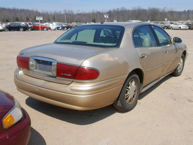 1G4HP52K25U276654 - 2005 BUICK LESABRE CU GOLD photo 4