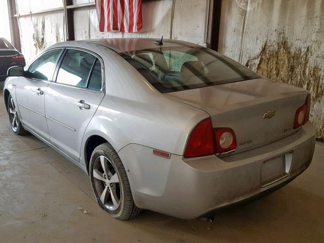 1G1ZF57539F115831 - 2009 CHEVROLET MALIBU HYB SILVER photo 3